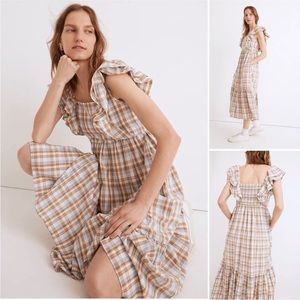 Madewell Ruffle Tiered Dress